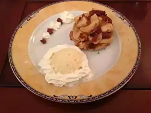 Poêlée de pommes au pain d'épices