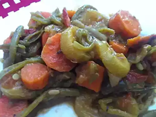 Poêlée fondante de légumes du soleil