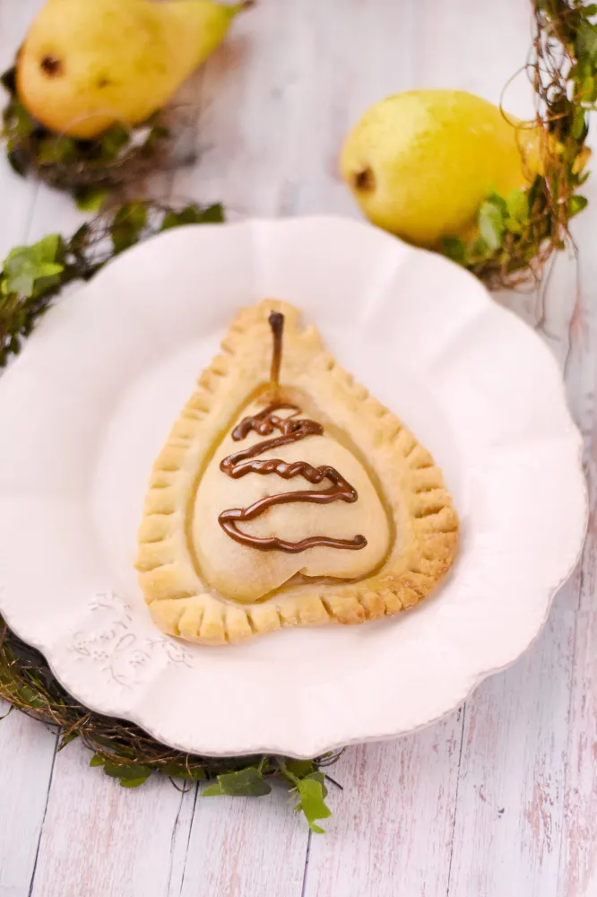 Poire en pâte feuilletée