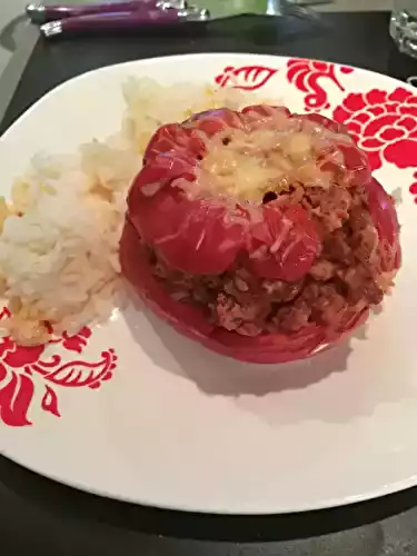 Poivrons farcis à la mode véro