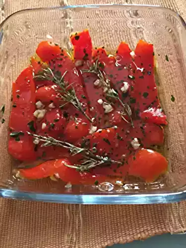 Poivrons marinés (33ème rencontre)