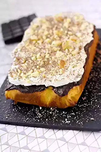 Poke cake chocolat mascarpone