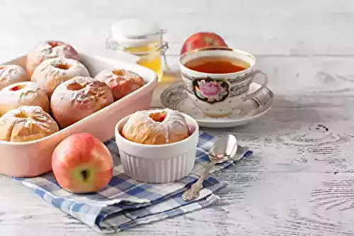 Pommes au four à la normande