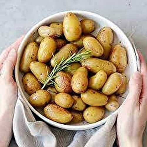 Pommes de terre grenaille au four