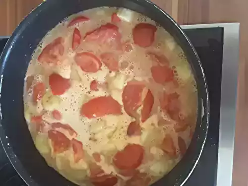 Potage surprise aux tomates