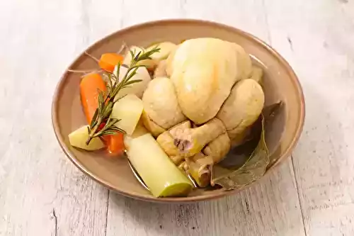 Poule au pot à l'estragon