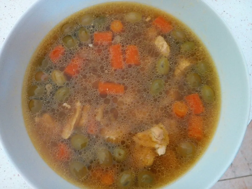 Poulet 3 couleurs façon tajine