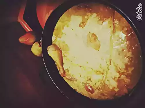 Poulet au lait de coco à l'indonésienne