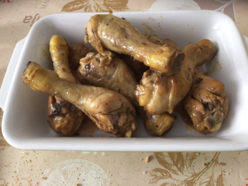 Poulet au vinaigre et à la crème