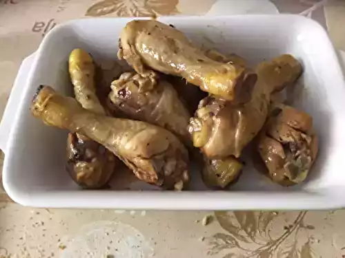 Poulet au vinaigre et à la crème