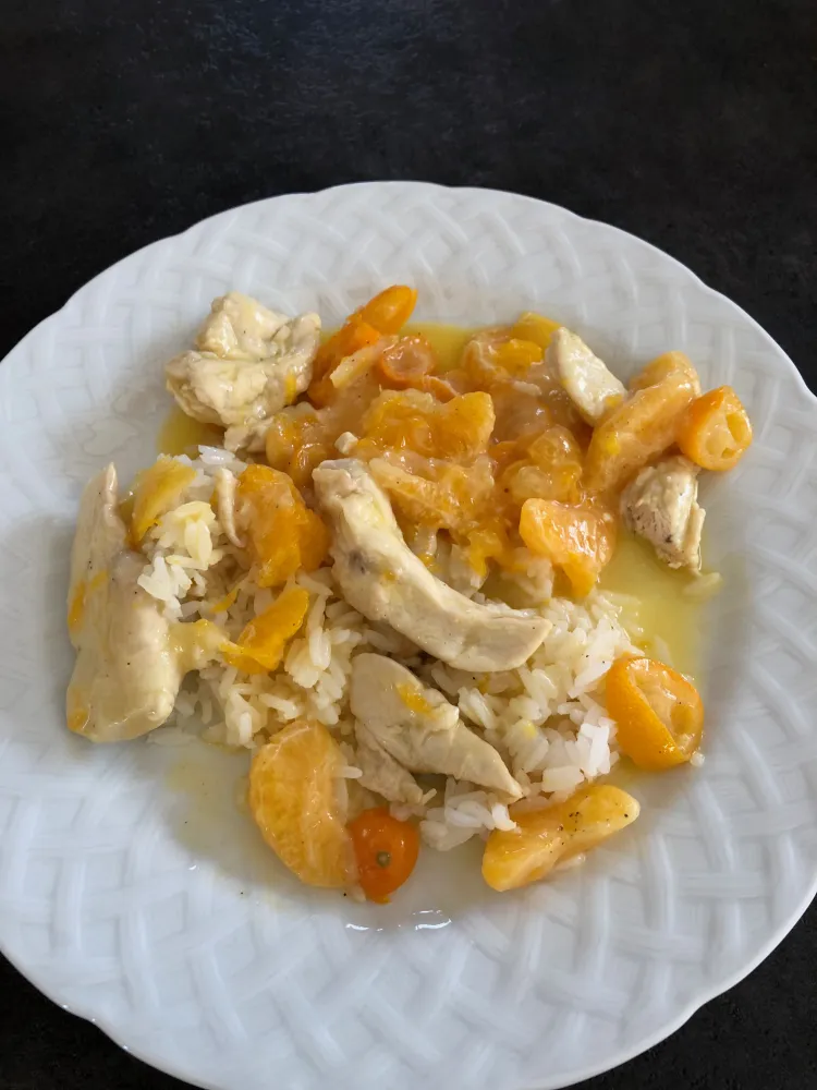 Poulet aux cinq agrumes