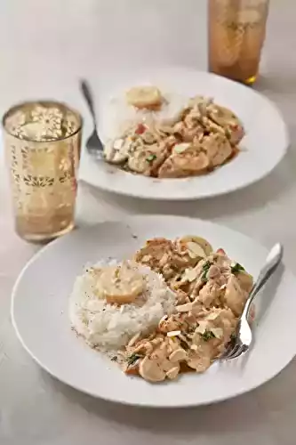 Poulet coco, banane, tandoori