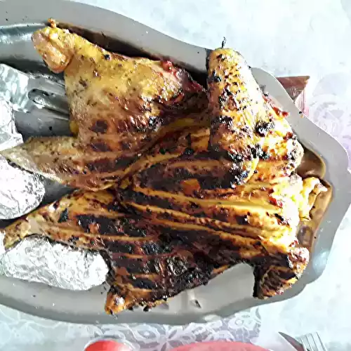 Poulet en Crapaudine