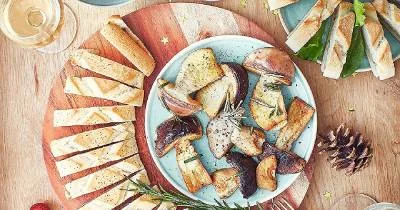 Préfous festifs et poêlés de cèpes