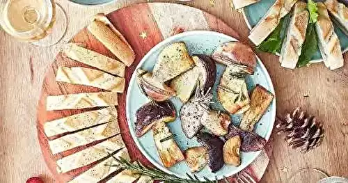 Préfous festifs et poêlés de cèpes