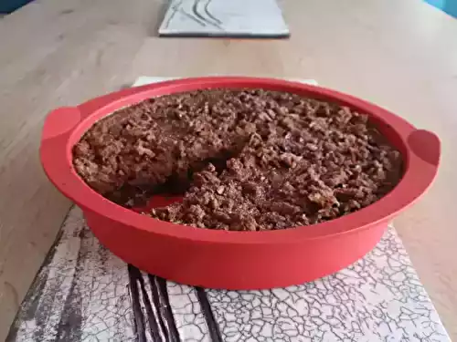 Pudding au lait d'amande chocolat et fève de tonka