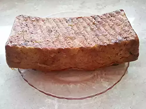 Pudding de pain complet au chocolat