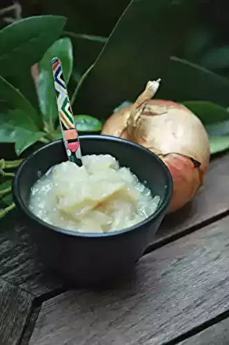 Purée d'oignons de Roscoff