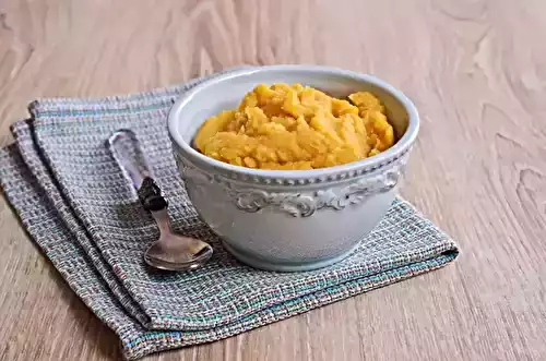 Purée de carottes