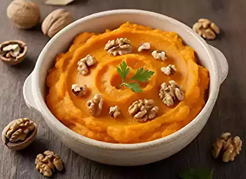Purée de patates douces