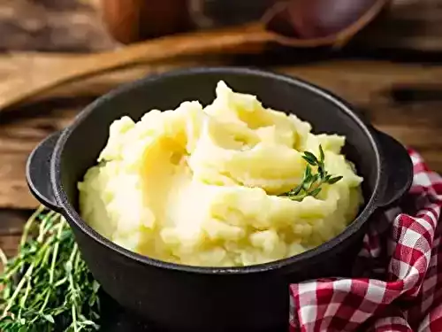 Purée de pommes de terre maison au Thermomix