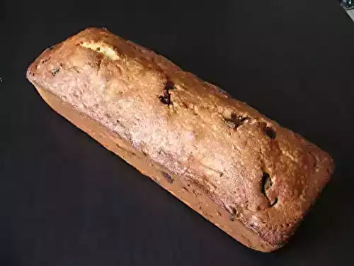 Quatre-quarts aux pépites de chocolat et à l'orange