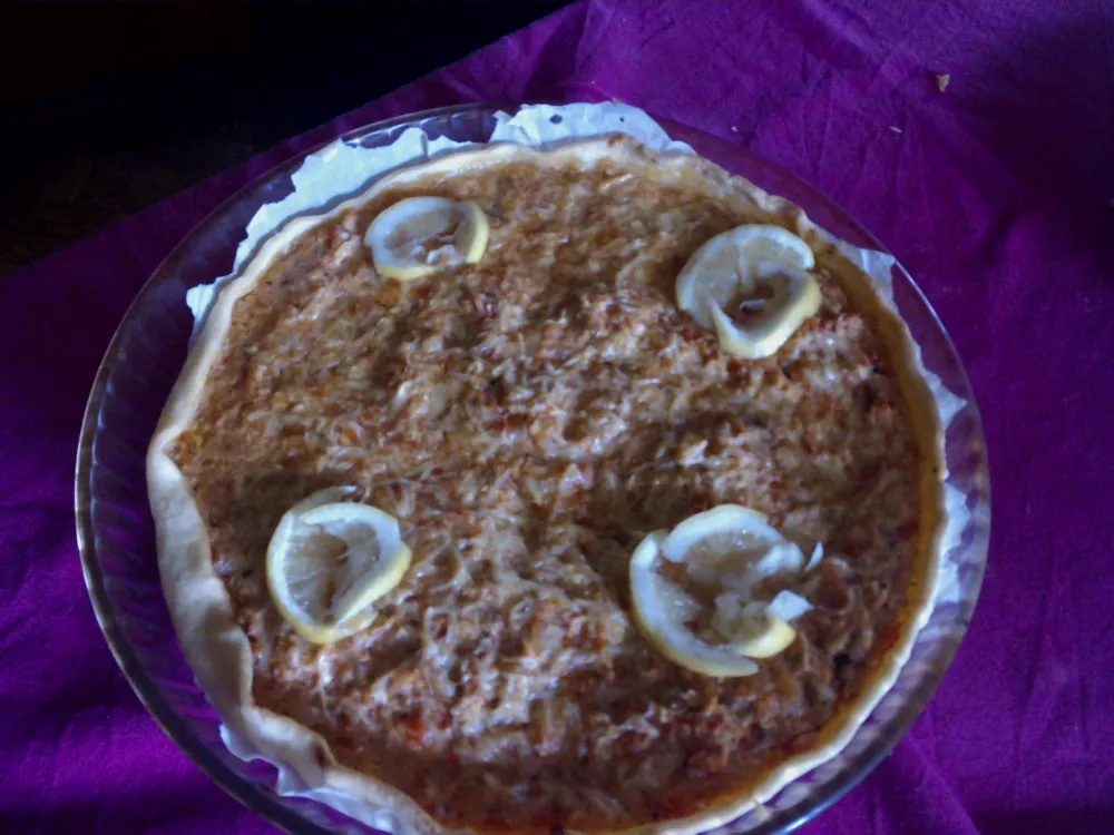 Quiche aux crevettes
