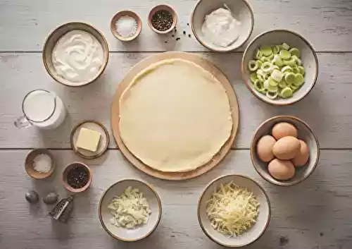 Quiche aux Poireaux : 6 Recettes Faciles avec et sans Pâte