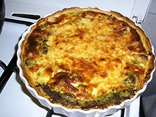 Quiche Brocolis/ Poulet/ Curry