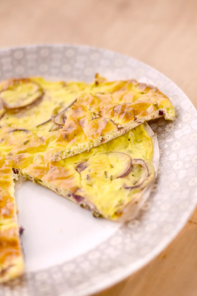 Quiche feuille de riz