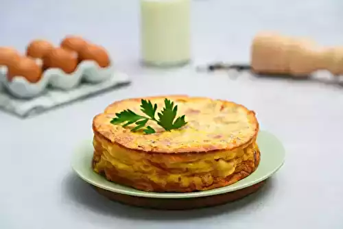 Quiche lorraine sans pâte