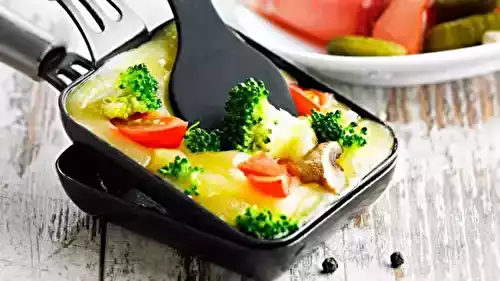 Raclette aux petits légumes