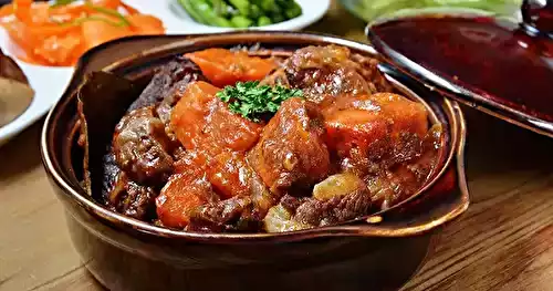 Ragoût à l'alsacienne aux trois viandes