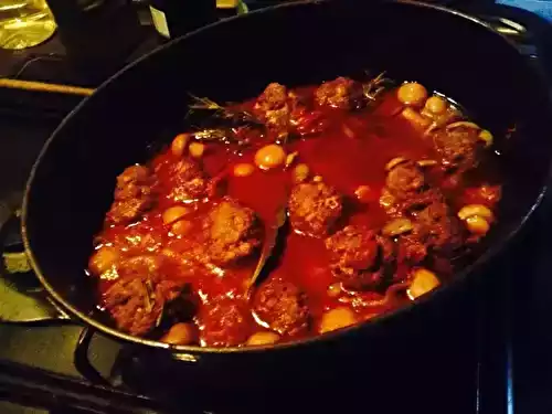Ragoût aux boulettes de boeuf