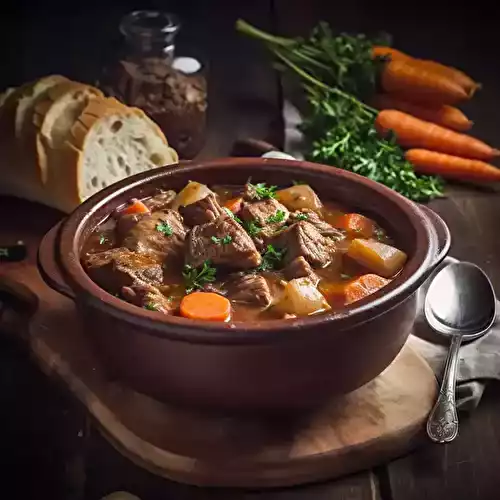 Ragoût d'agneau au miel