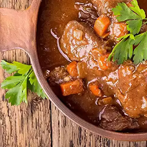 Ragoût de Bœuf aux Carottes et Pommes de Terre