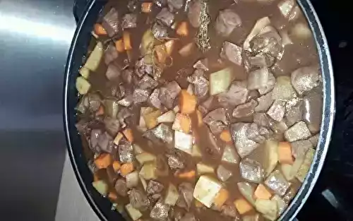 Ragoût de cœur à la sauge