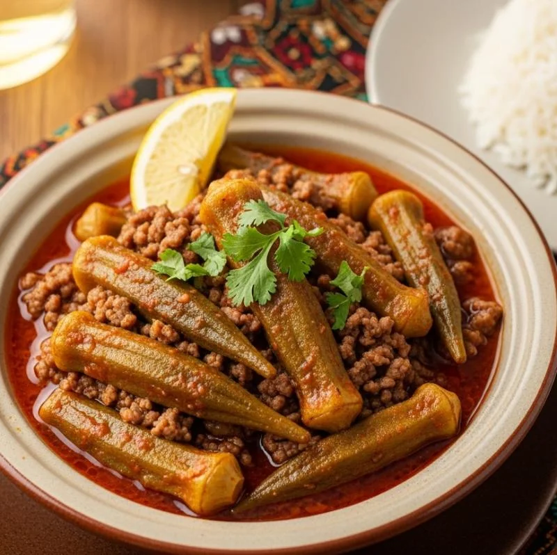 Ragoût de gombos à la libanaise