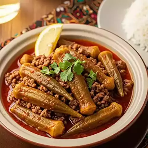 Ragoût de gombos à la libanaise