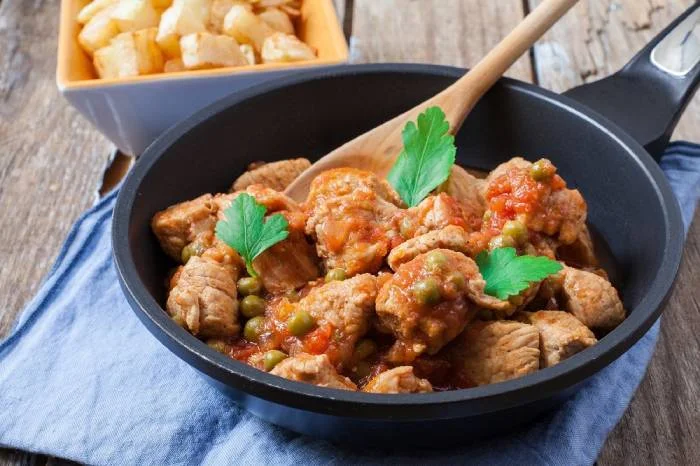 Ragoût de mouton aux petits pois