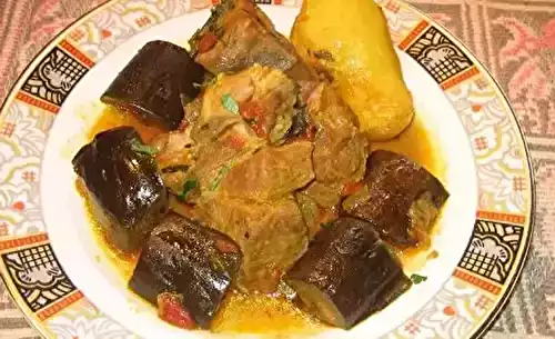 Ragoût de porc aux aubergines