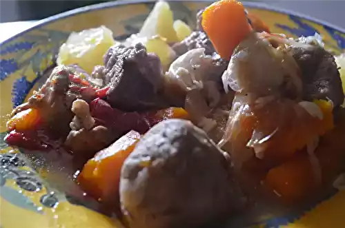 Ragout de porc Bonne femme