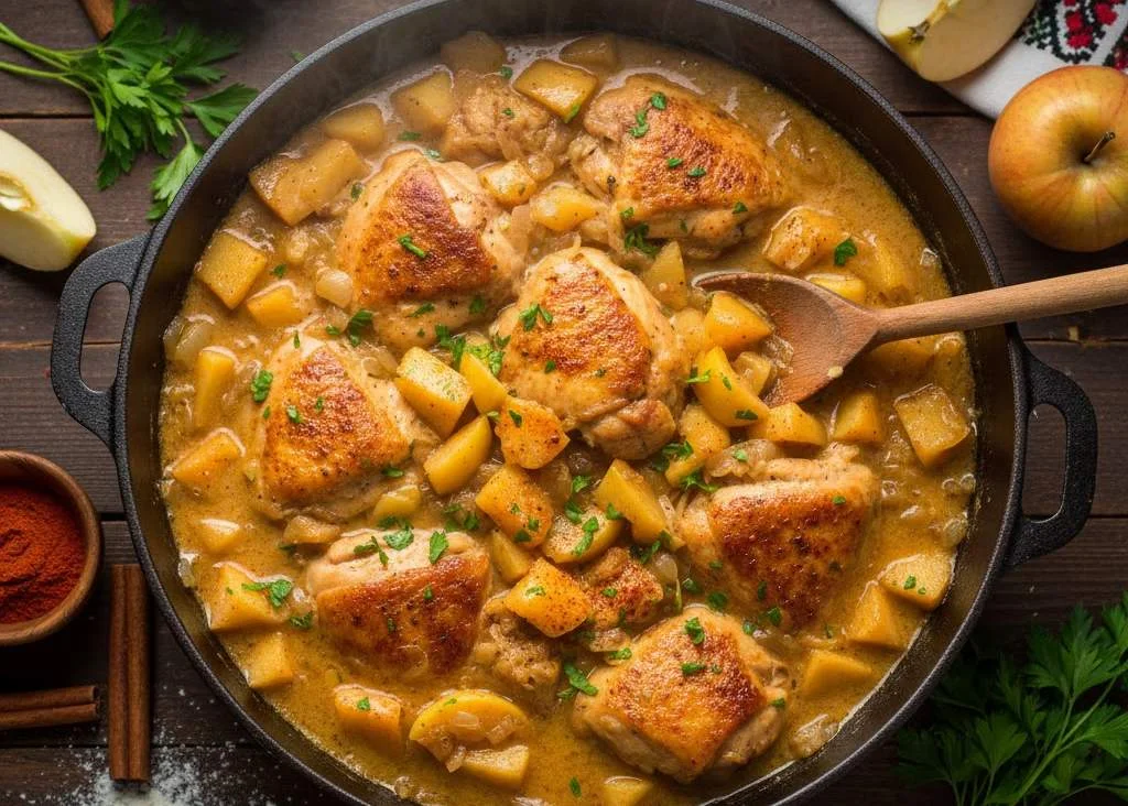 Ragoût de poulet à la roumaine