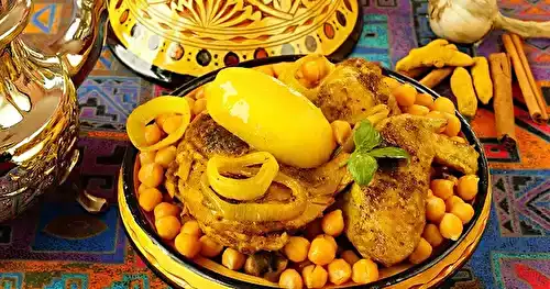Ragoût de poulet (en arabe CHTITHA DJEDJ)
