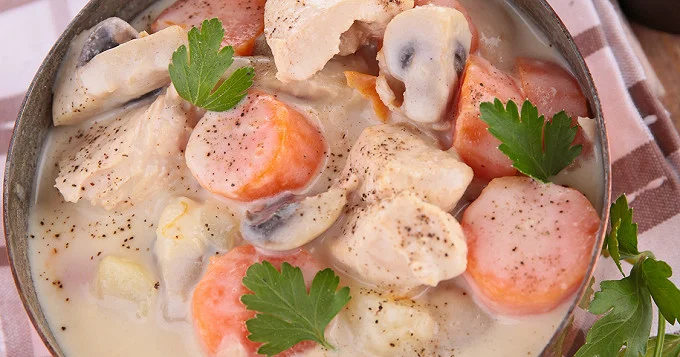 Ragoût de veau au cognac