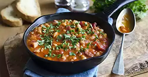 Ragoût minute de haricots blancs