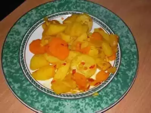 Ragoût végétarien franco-indien