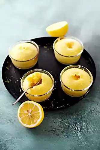 Ramequin fondant au lemon curd