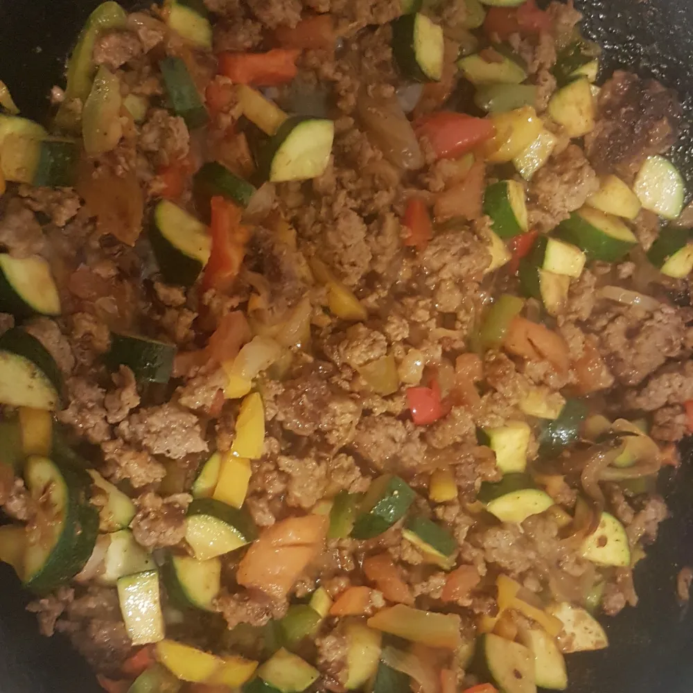 Ratatouille à la Viande Hachée