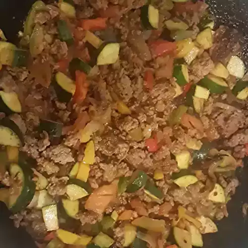 Ratatouille à la Viande Hachée